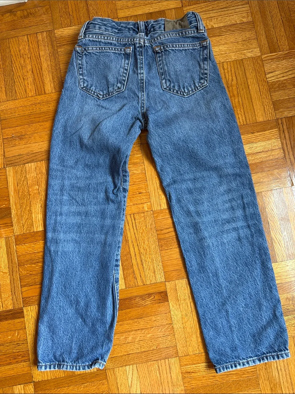 Girls Polo Ralph Lauren Classic Straight-Leg Blue Jeans